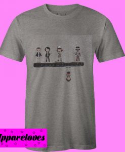All Attribute Stranger Things Character Art T Shirt