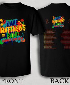 Dave Matthews Band Summer Tour 2016 T Shirt Size S,M,L,XL,2XL,3XL
