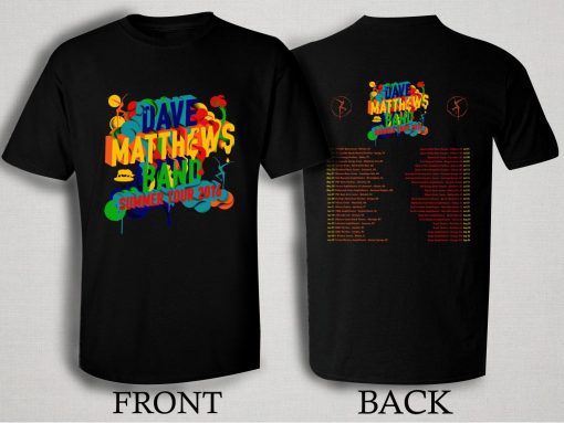Dave Matthews Band Summer Tour 2016 T Shirt Size S,M,L,XL,2XL,3XL