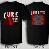 The Cure 2016 Tour T Shirt Size S,M,L,XL,2XL,3XL