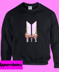 BTS Flower Sweatshirt