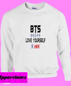 BTS Love Yourself Sweatshirt