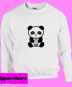 Bubble Tea Boba Panda Sweatshirt
