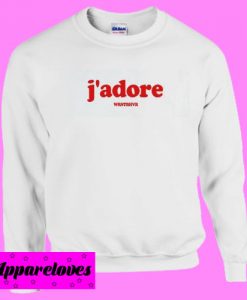J’adore Sweatshirt Men And Women (2)
