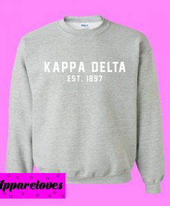 Kappa delta est 1897 Sweatshirt Men And Women
