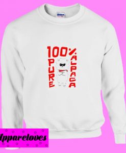 100% Pure Alpaca Classic Sweatshirt