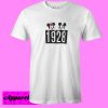 1928 Mickey and Minnie Mouse fashionable T Shirt