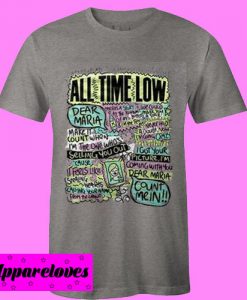 All Time Low Collage T Shirt