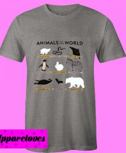 Animals Of The World T Shirt