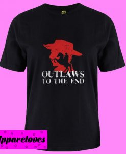 Arthur Morgan Outlaws to the end T Shirt