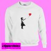 Banksy – Girl with Balloon Sweatshirt