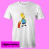 Bart Simpson Skateboard T Shirt