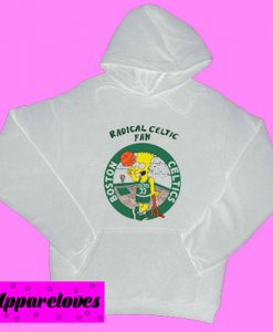 Bart Simpsons Radical Celtics Hoodie pullover