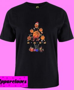 Basketball Christmas T Shirt