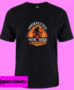 Bigfoot Undefeated T Shirt