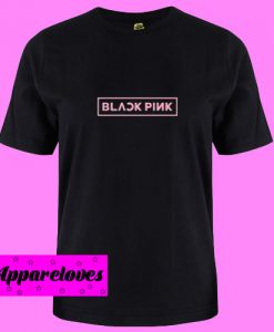 BlackPink Logo pink T Shirt