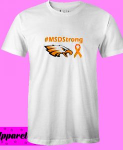 #MSD Strong orange eagle T shirt