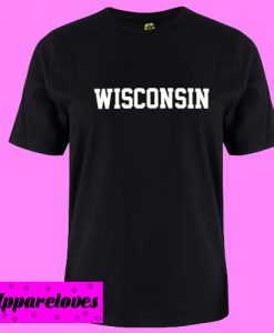 Wisconsin Varsity Style T Shirt