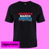 Women’s March America T shirt