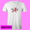 Y’all Alabama Crimson T Shirt