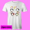 4 Penguins christmas T shirt