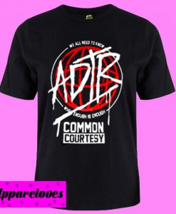 A Day To Remember Common Courtesy T shirt