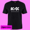 ACDC Back in Black T shirt