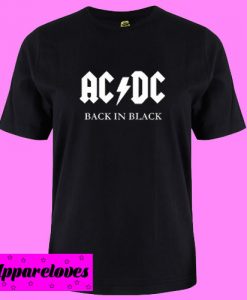 ACDC Back in Black T shirt