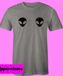 Alien Boobs T shirt