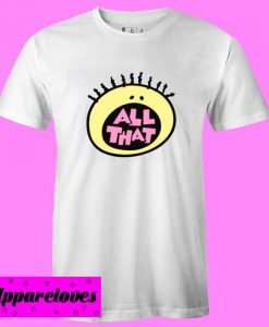 All That Pink Logo T shirt