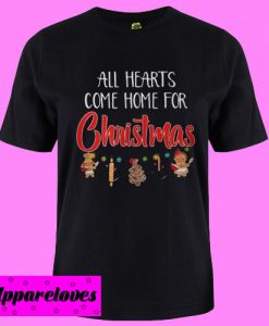 All hearts come home for Christmas ugly T shirt