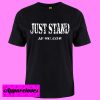 America First Just Stand T shirt