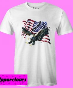 American Eagle Flag T shirt