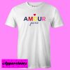 Amour Paris T shirt