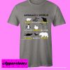 Animals of The World T shirt