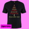 Army Mom – Christmas Tree T shirt