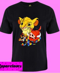 Autism Scarf Lion King T shirt