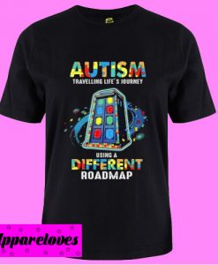 Autism Traveling Life’s Journey T shirt