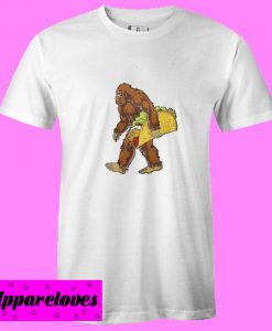 Bigfoot carrying Taco T shirt