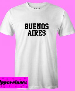 Buenos Aires Varsity Style T Shirt