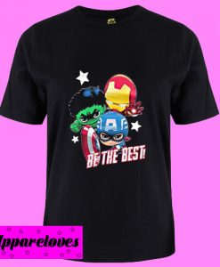 Captain America Hulk Iron man Be The Best T shirt