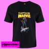 Captain Marvel Comic Art T Shirt