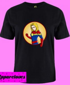 Captain Marvel comics T Shirt