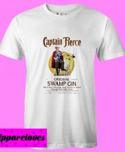 Captain Pierce original swamp gin T shirt