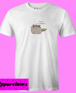 Caticorn Rainbow Trust Me I’m A Unicorn T Shirt