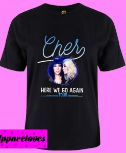 Cher Tour Here We Go Again T Shirt