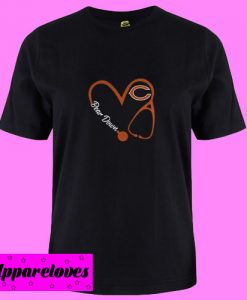 Chicago Bears Nurse Love Bear Down T shirt