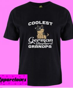 Coolest German Shepherd Grandpa T Shirt