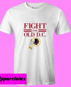 Washington Redskins fight for old DC T Shirt