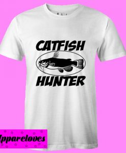 catfish hunter fisherman T Shirt